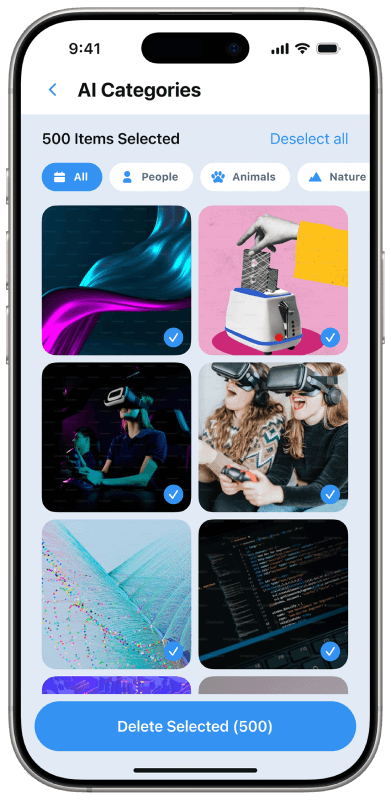 AI Categories Feature